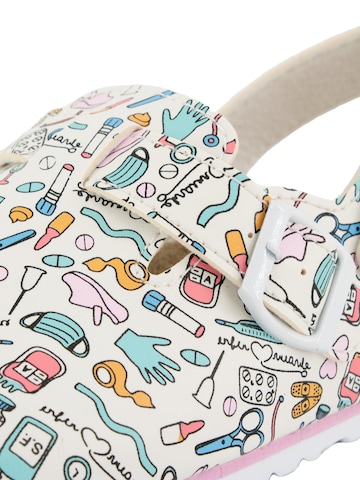 SUPERSOFT by Indigo Clogs 'Classic' in White