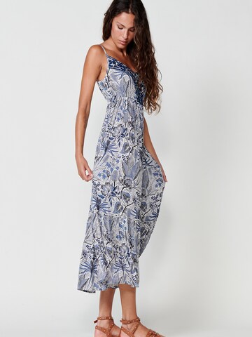 KOROSHI Sommerkleid in Blau