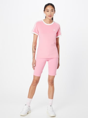 Skinny Leggings 'Adicolor' ADIDAS ORIGINALS en rose