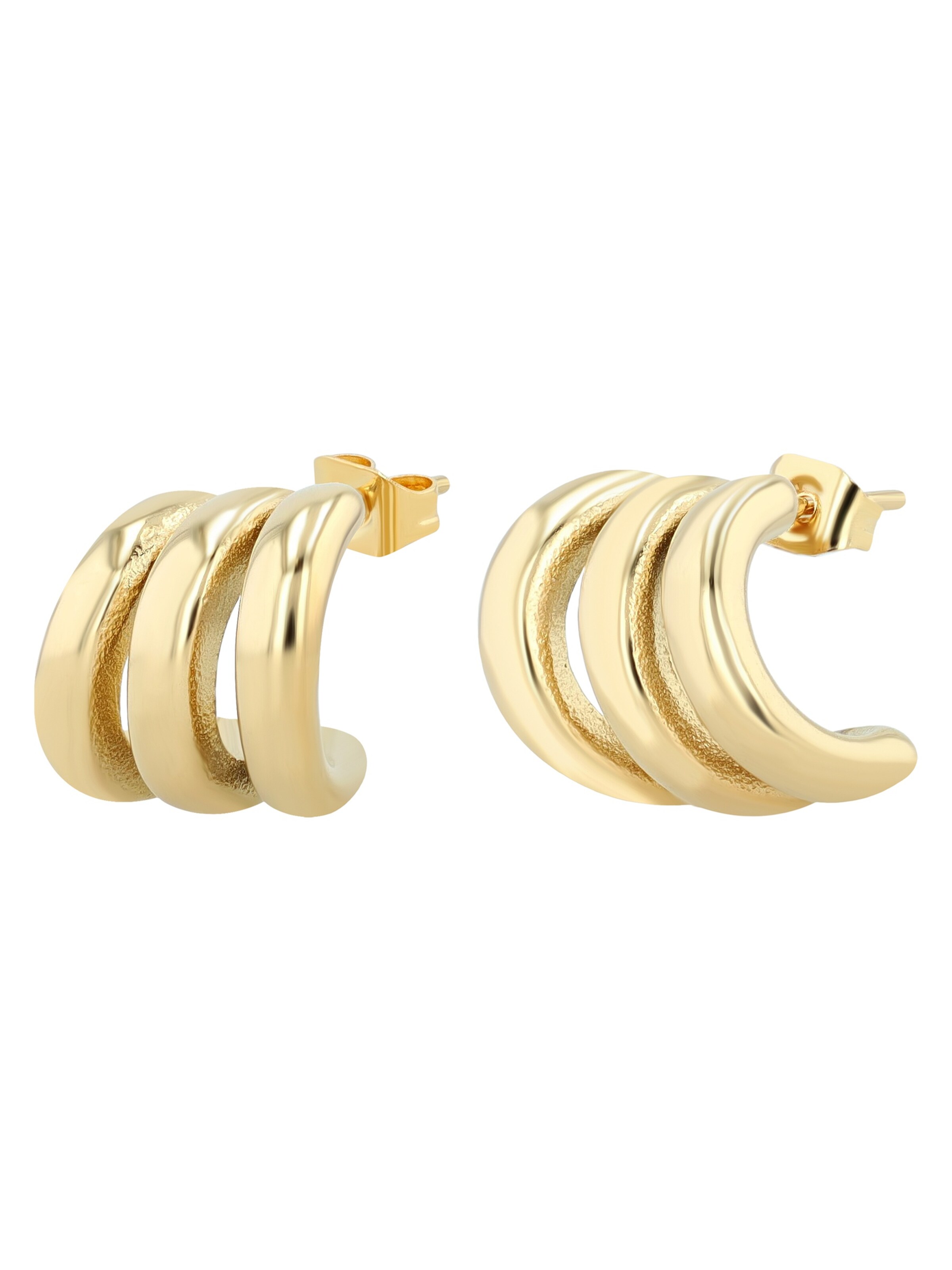 Akzent Earrings 'Veerle, langlebig' in Gold: front