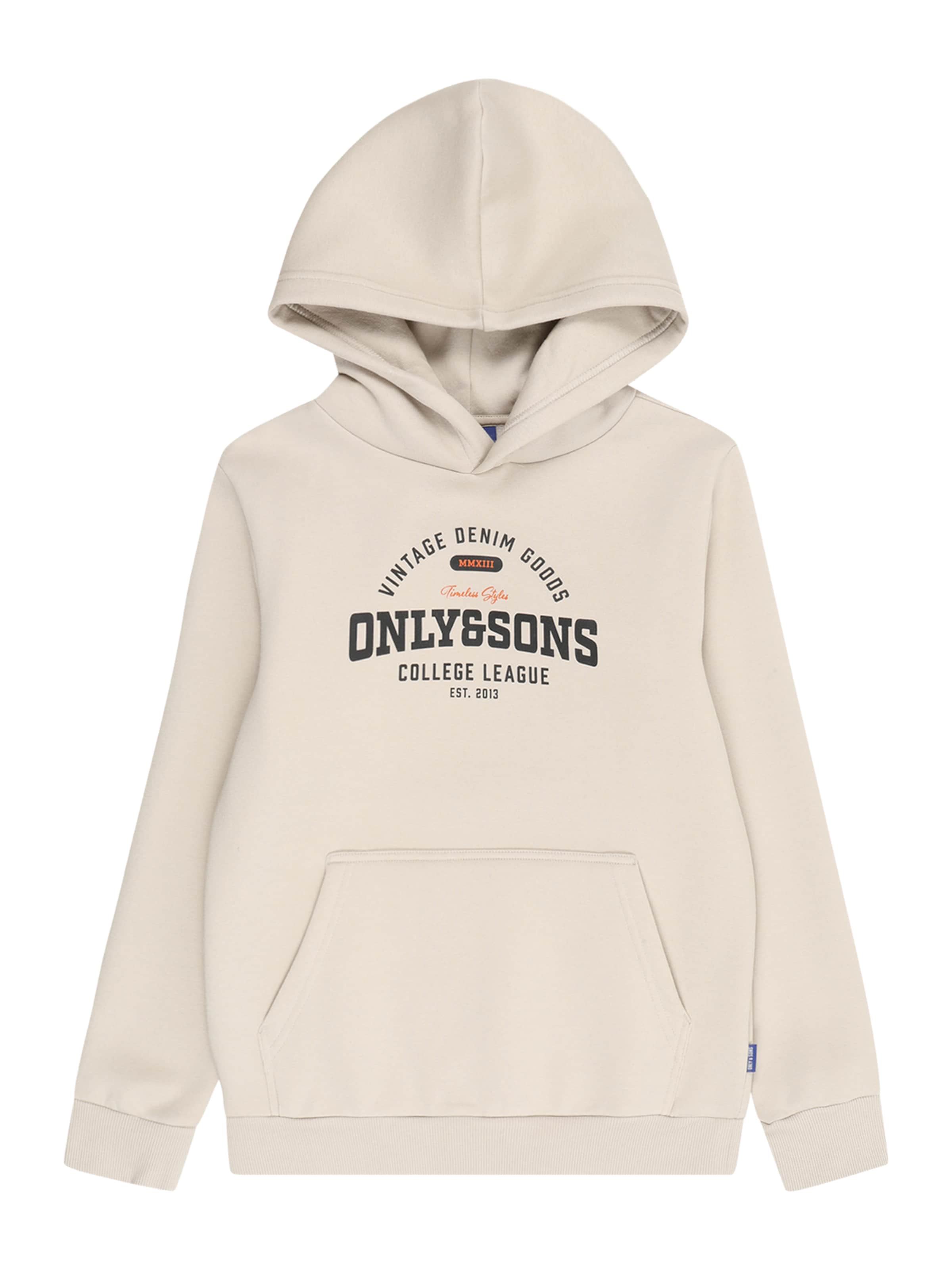 Only & Sons Junior Sweatshirt 'OSJCERES' in Beige: front