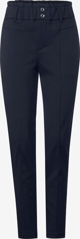 STREET ONE Loose fit Pants in Blue: front