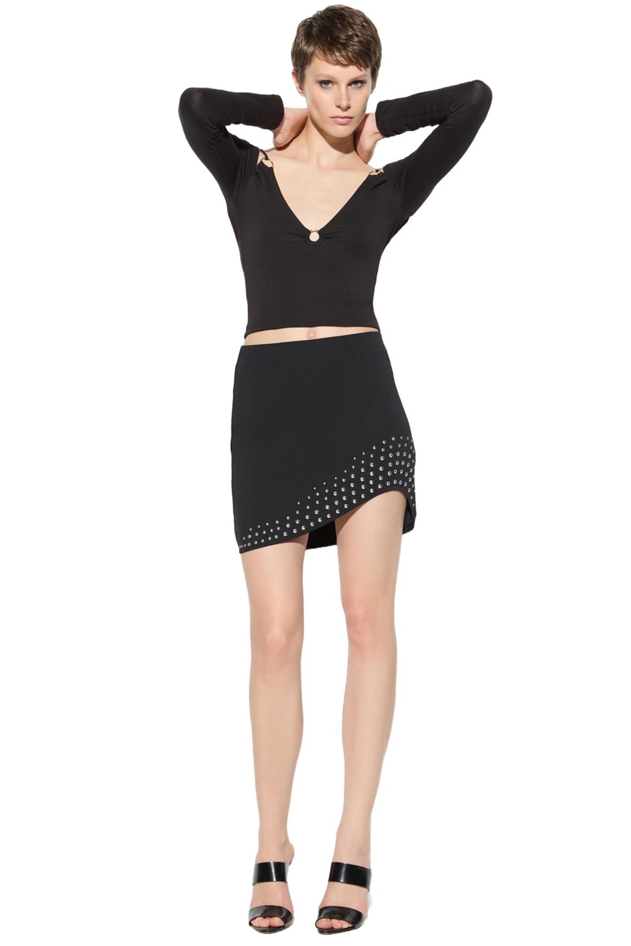 No Matter What Skirt in Black