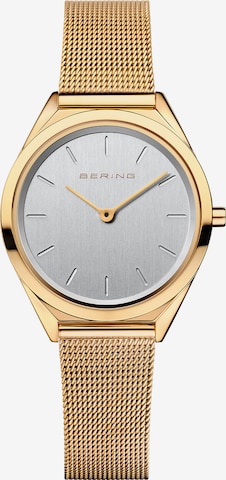 BERING Analoog horloge in Goud: voorkant