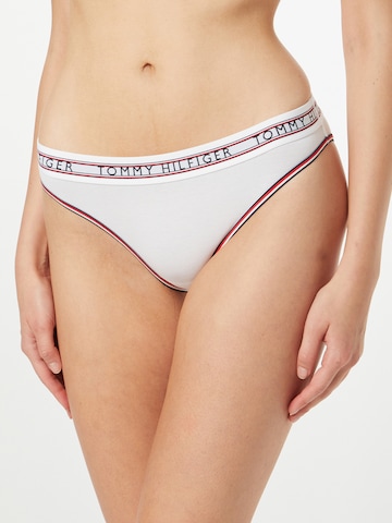 Slip de la Tommy Hilfiger Underwear pe alb: față