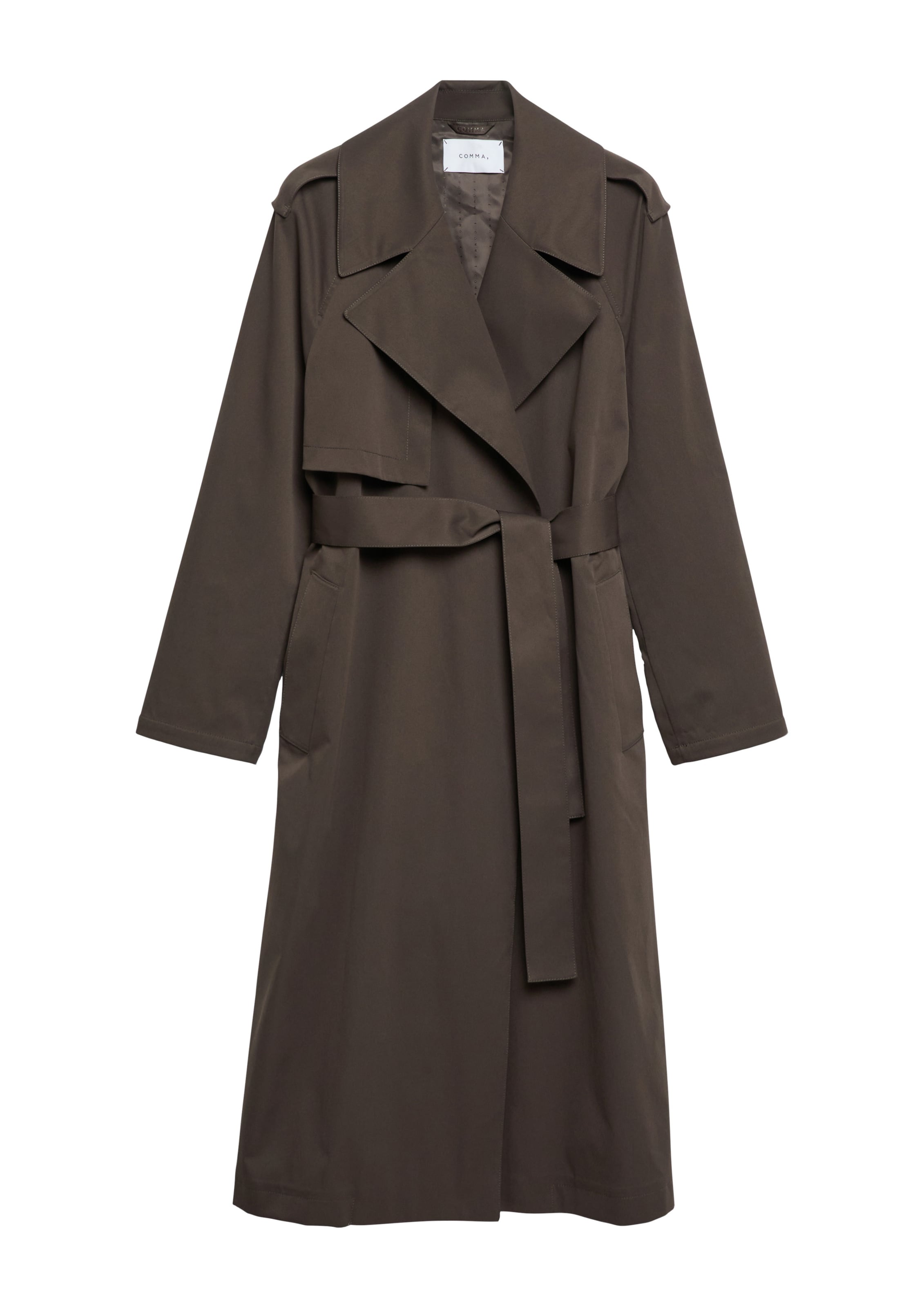 COMMA Between-seasons coat in L in Dark brown, Item view