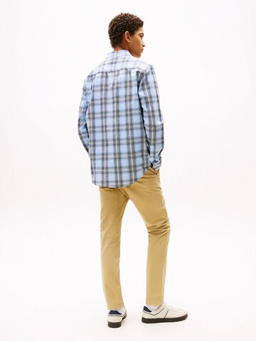 Tommy Jeans Regular fit Overhemd in Blauw