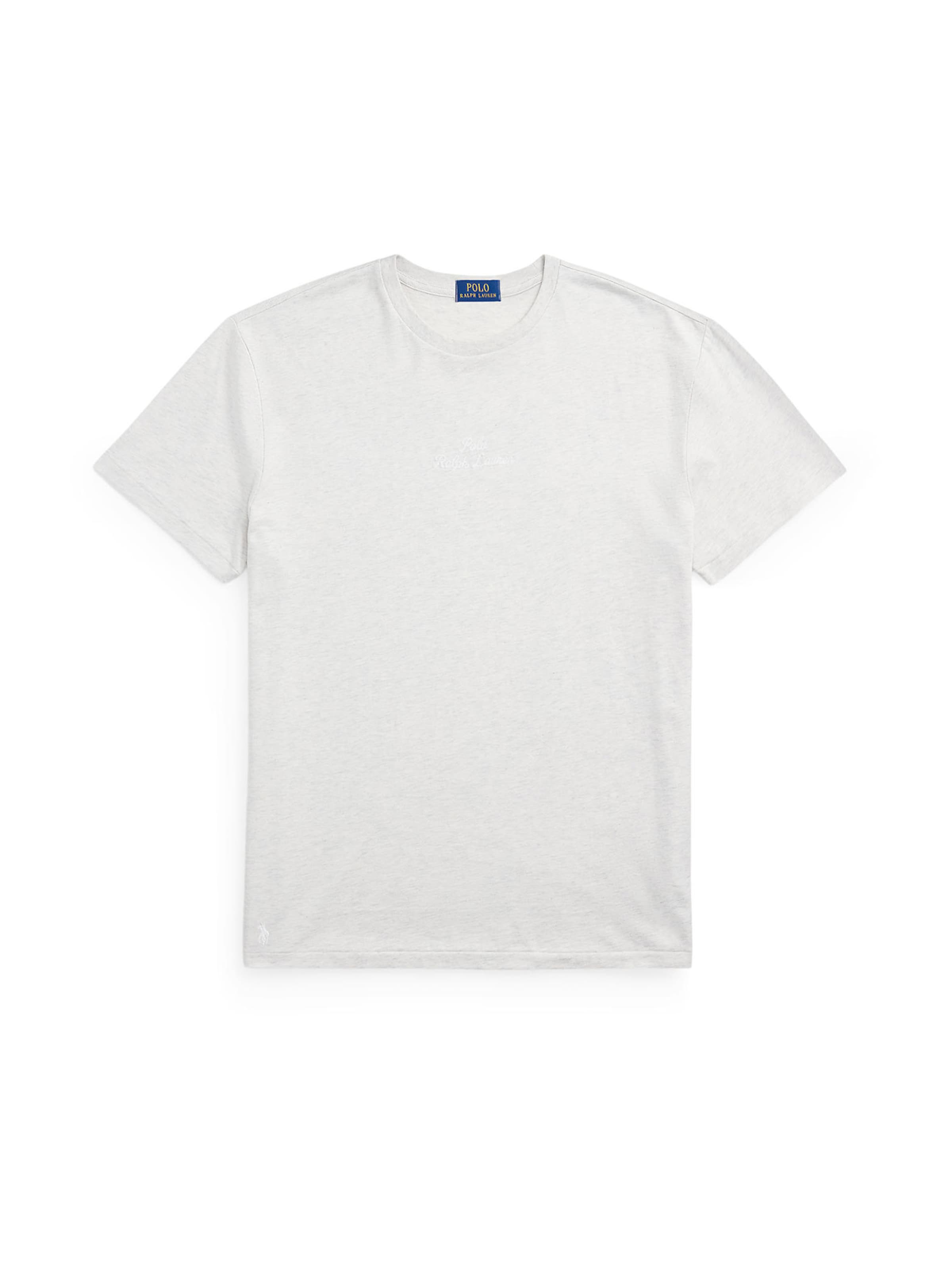 T-Shirt Polo Ralph Lauren en blanc : devant