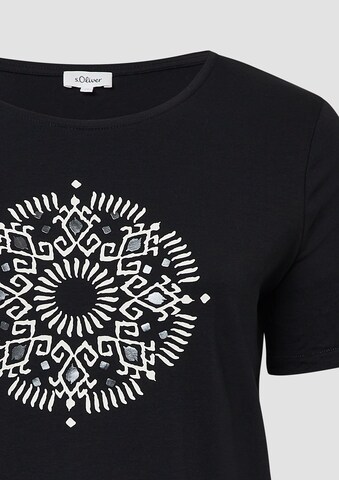 T-shirt s.Oliver en noir