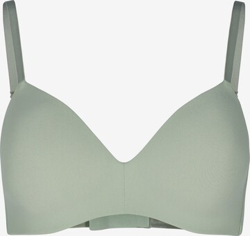 T-shirt Reggiseno di Skiny in grigio: frontale