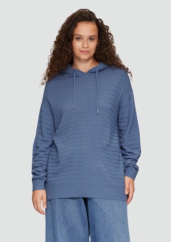 QS Pullover in Blau: Vorderseite