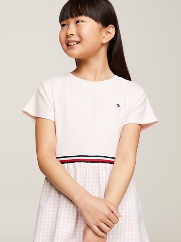 TOMMY HILFIGER Jurk 'Gingham' in Roze