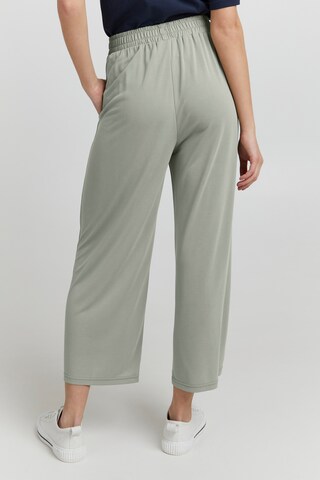 Oxmo Wide leg Pants 'Bryndis' in Green