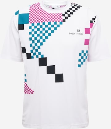 Sergio Tacchini - Camisa funcionais 'VENTO' em branco: frente