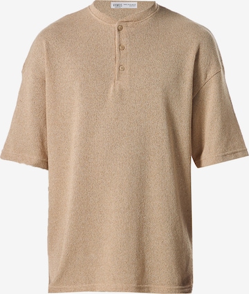 VAMOS CLO Футболка 'Pittsburgh' в Бежевый: спереди