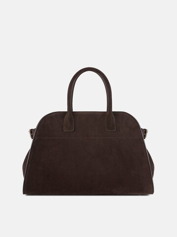 L37 HANDMADE SHOES Håndtaske 'BON VOYAGE' i brun: forside