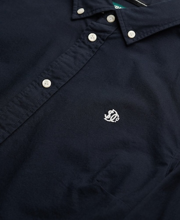 Chemisier 'Oxford' Superdry en bleu