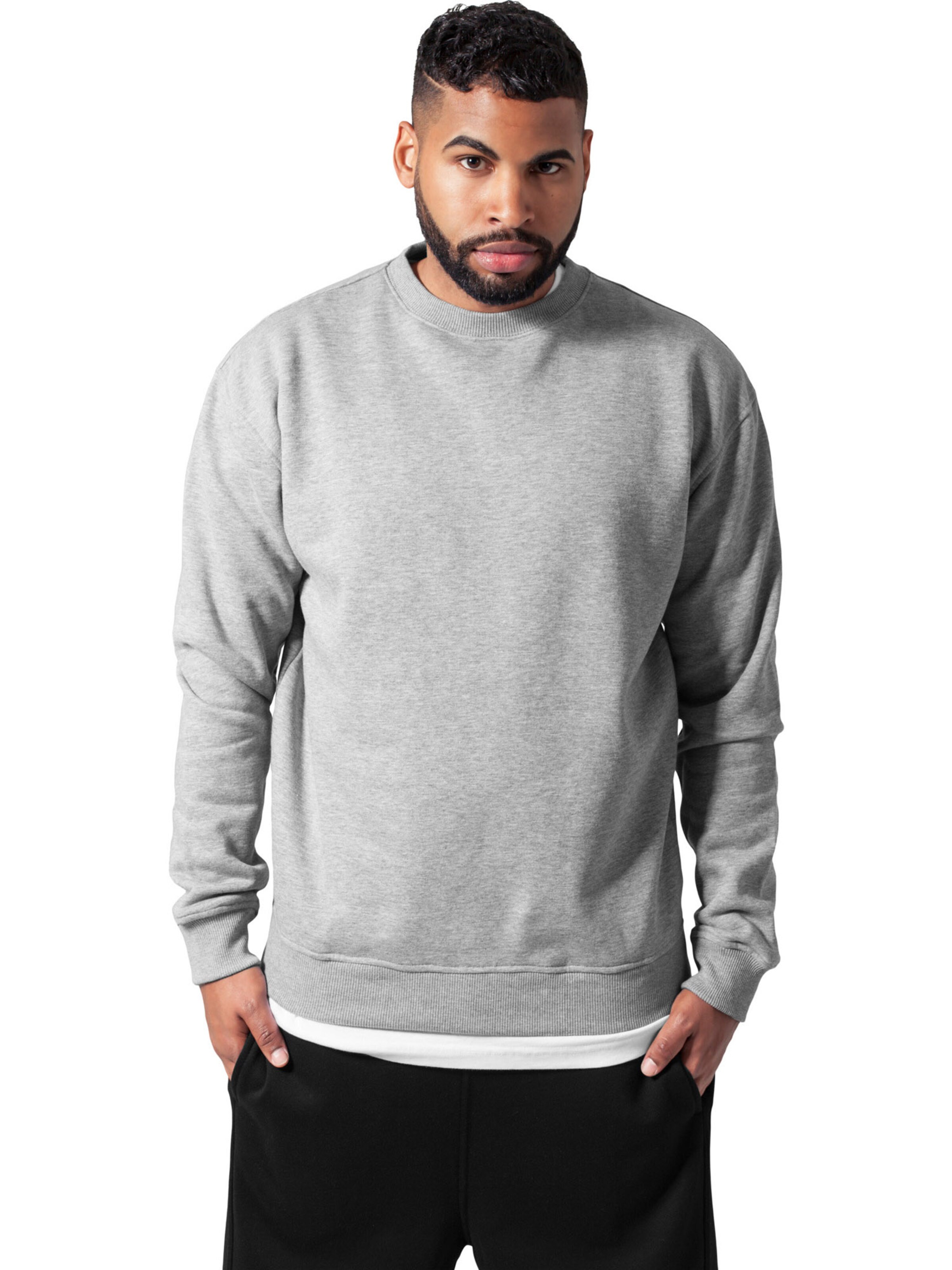 Urban Classics Sweatshirt i grå: framsida