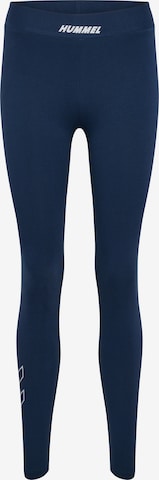 Hummel Skinny Sports trousers 'Elemental' in Blue: front