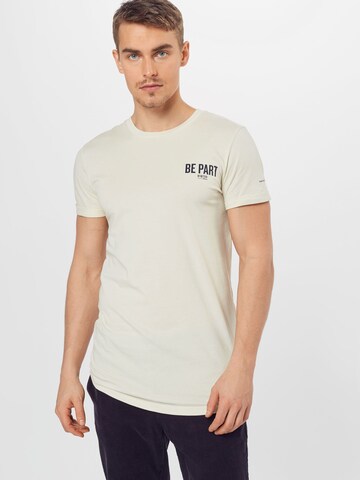 TOM TAILOR DENIM T-Shirt in Weiß: predná strana