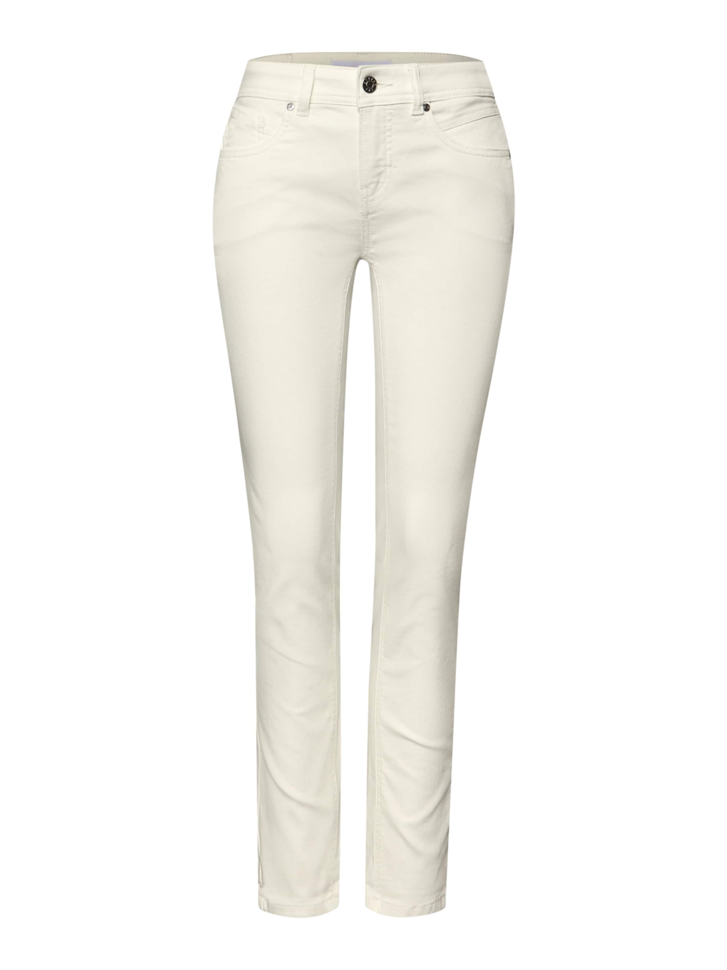 STREET ONE Slimfit Farmer 'Jane' - fehér: elől