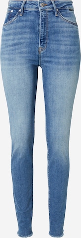 Mavi Skinny Jeans in Blue: front