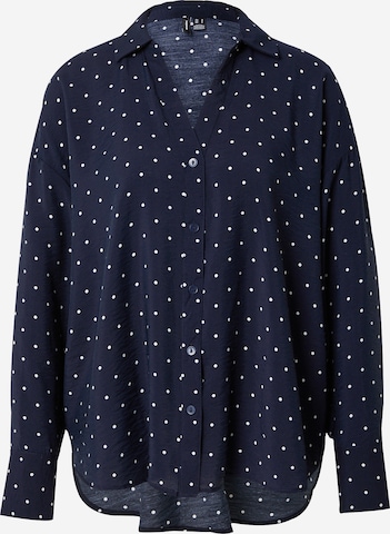 VERO MODA Bluse 'VMJOSIE' in Blau: Vorderseite