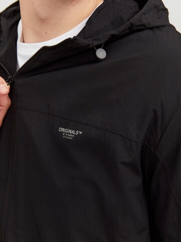 Jack & Jones Plus Weatherproof jacket 'Becks' in Black