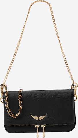 Zadig & Voltaire Shoulder bag 'ROCK' in Black: front