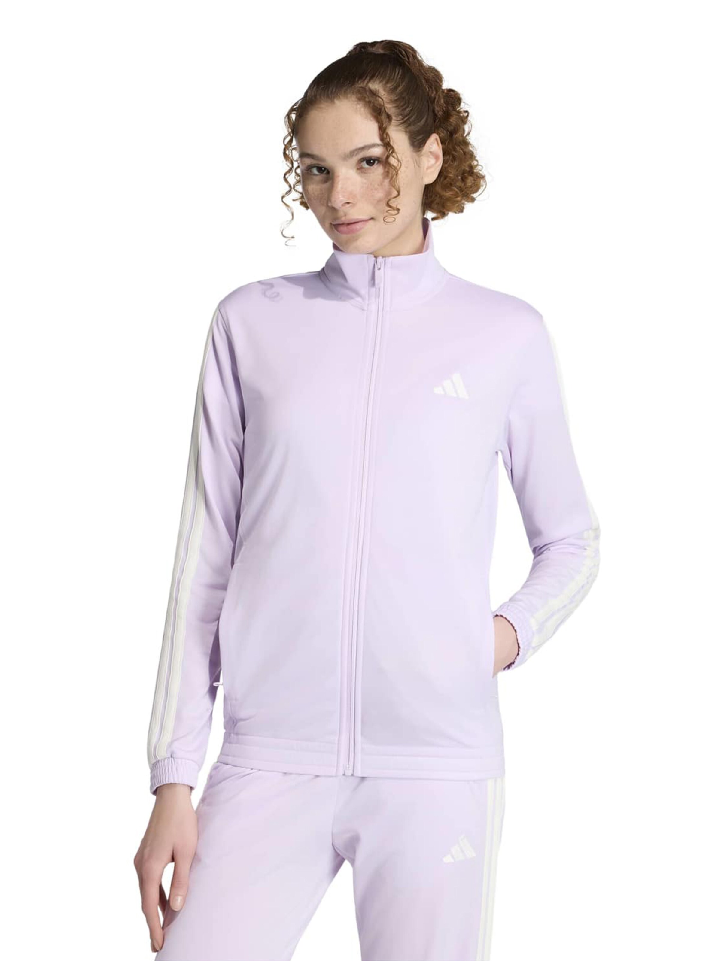 ADIDAS SPORTSWEAR Μπουφάν άσκησης 'TRIC' σε λιλά: μπροστά