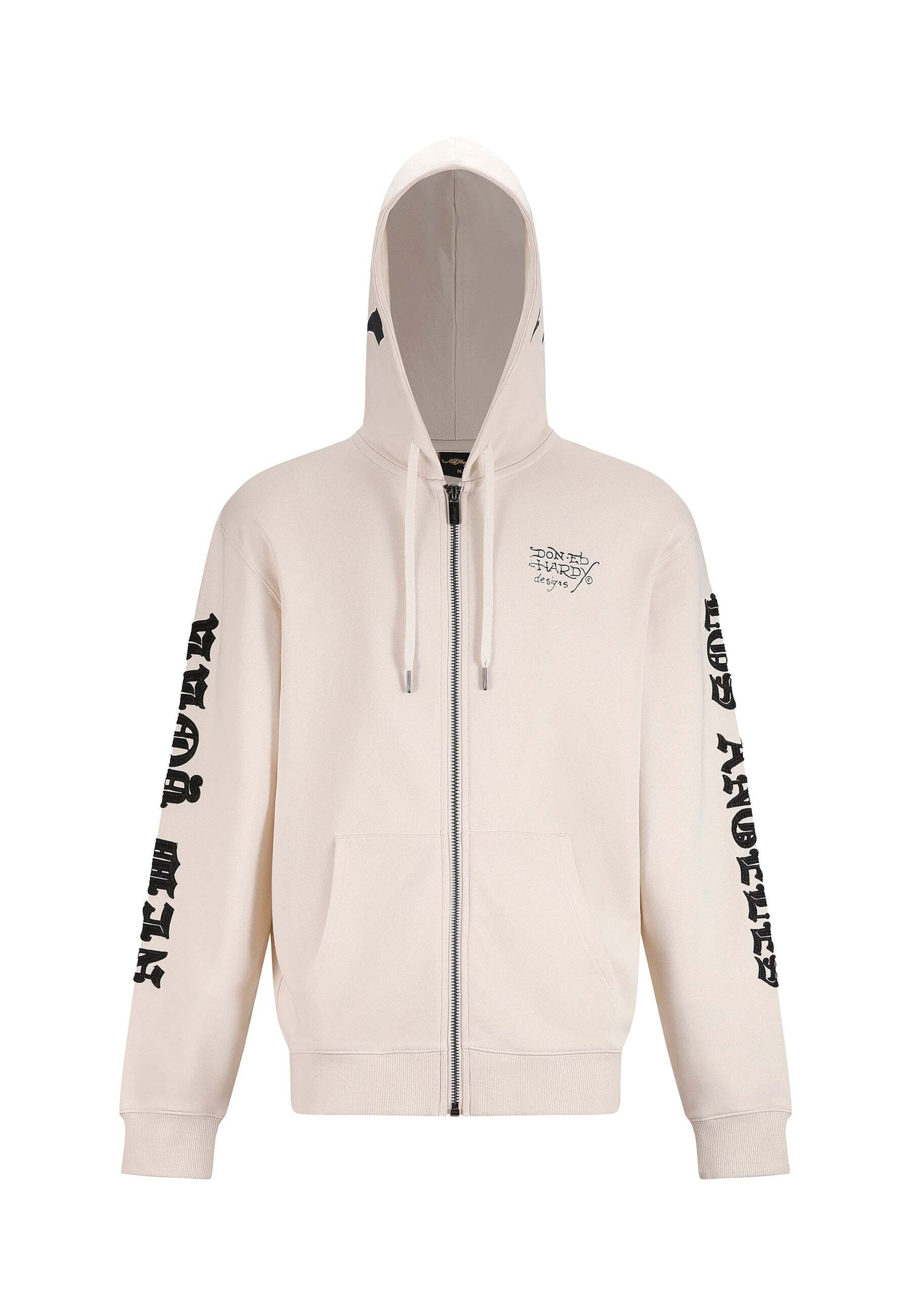 Ed HardyGornji dio trenirke - bež boja: prednji dio