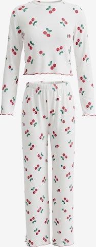 Imily Bela - Pijama em branco: frente