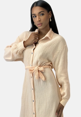 Elara Blusekjole i orange