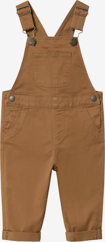 MANGO KIDS Regular Overalls 'Luca' in Brown: front