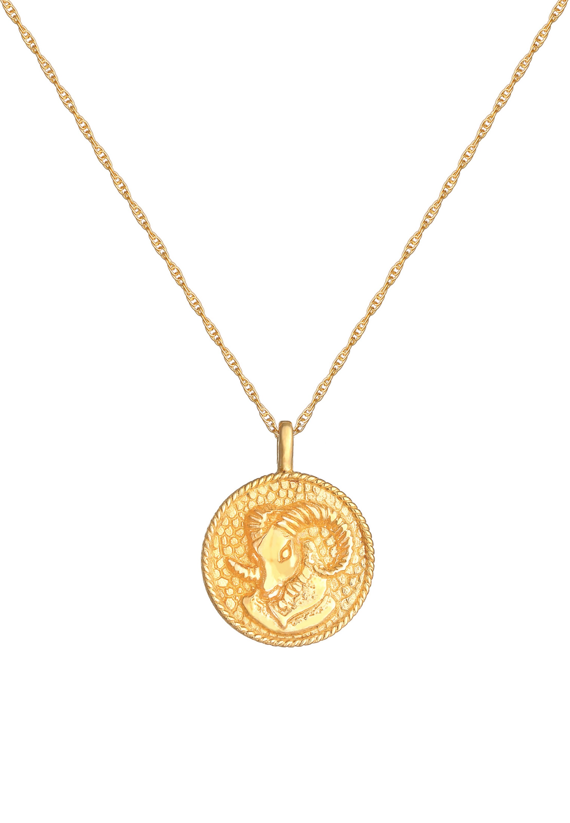 ELLI Halskette Sternzeichen, Sternzeichen - Widder in Gold