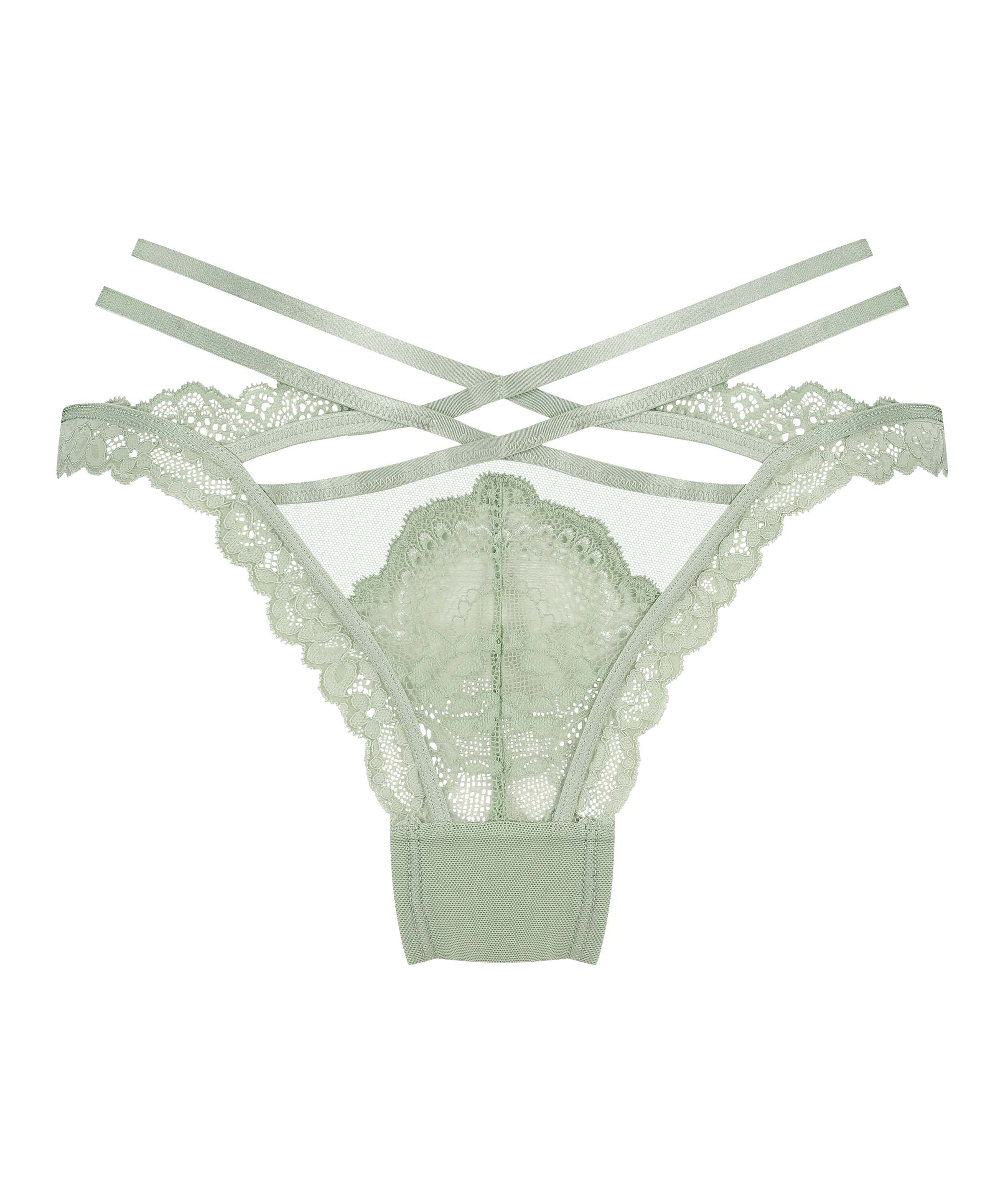 Hunkemöller Slip in Grün: Vorderseite