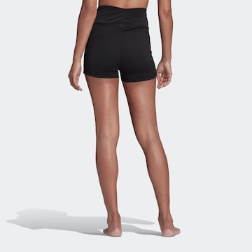 ADIDAS SPORTSWEAR Skinny Fit Спортен панталон 'Essential' в черно