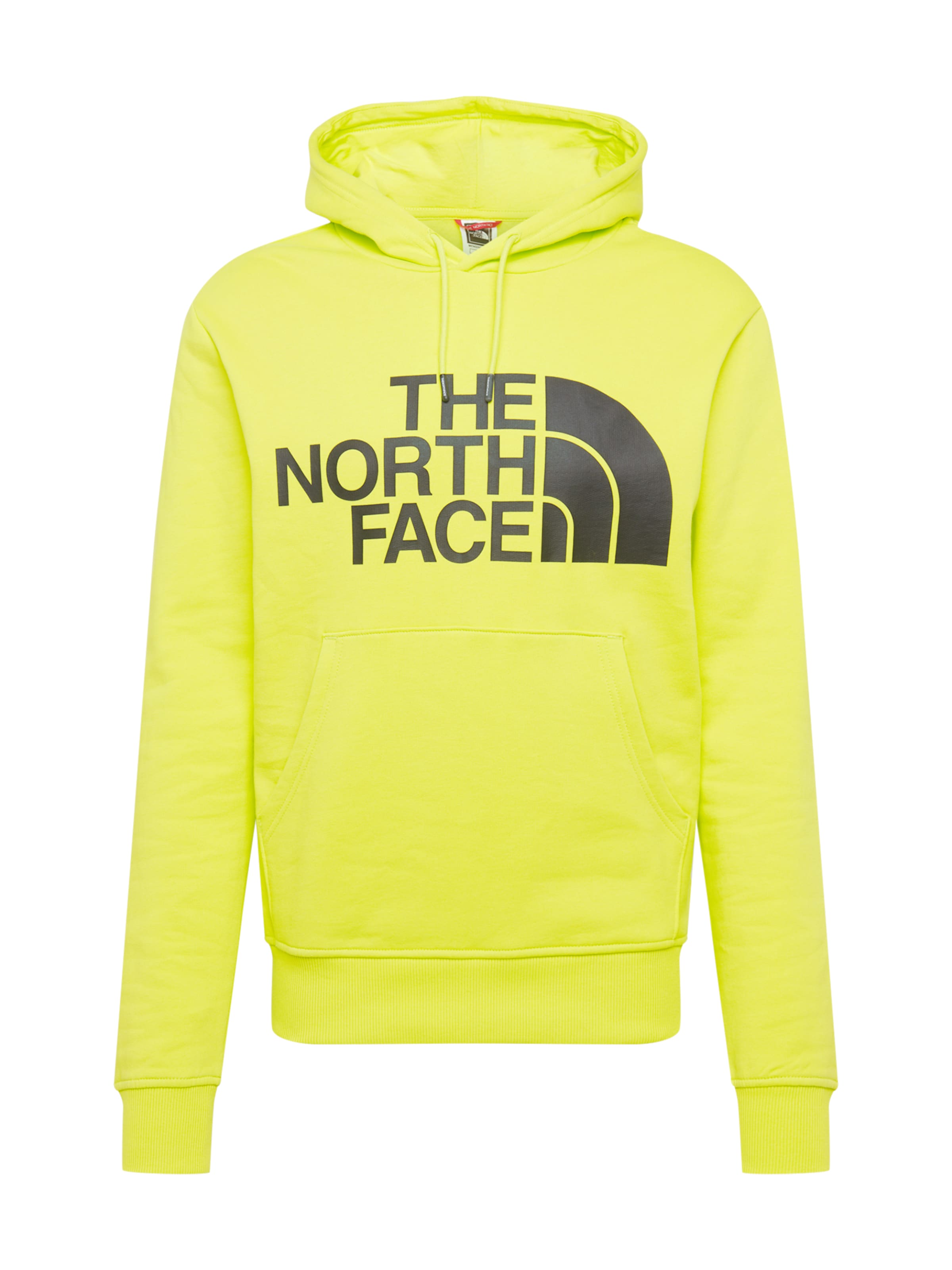 yellow north face sweater