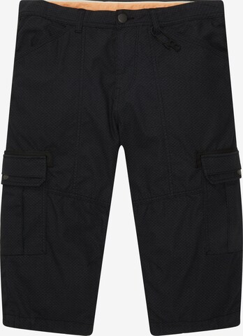 TOM TAILOR Cargo Pants in Black: front