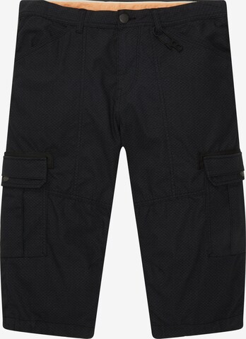 TOM TAILOR Cargo trousers in Black: front