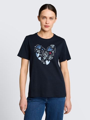TOM TAILOR Shirt in Blauw: voorkant