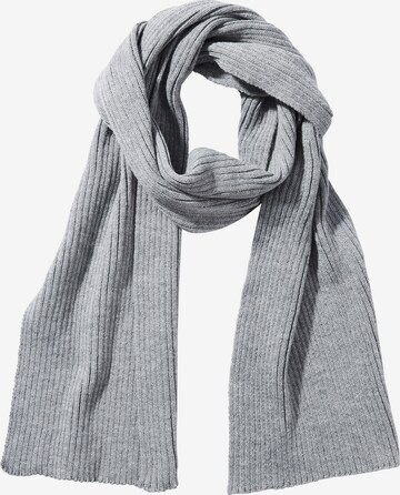 Jan Vanderstorm Scarf ' Bjarne ' in Grey: front