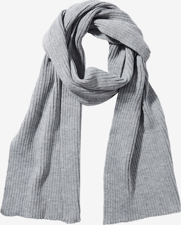 Jan Vanderstorm Scarf ' Bjarne ' in Grey: front