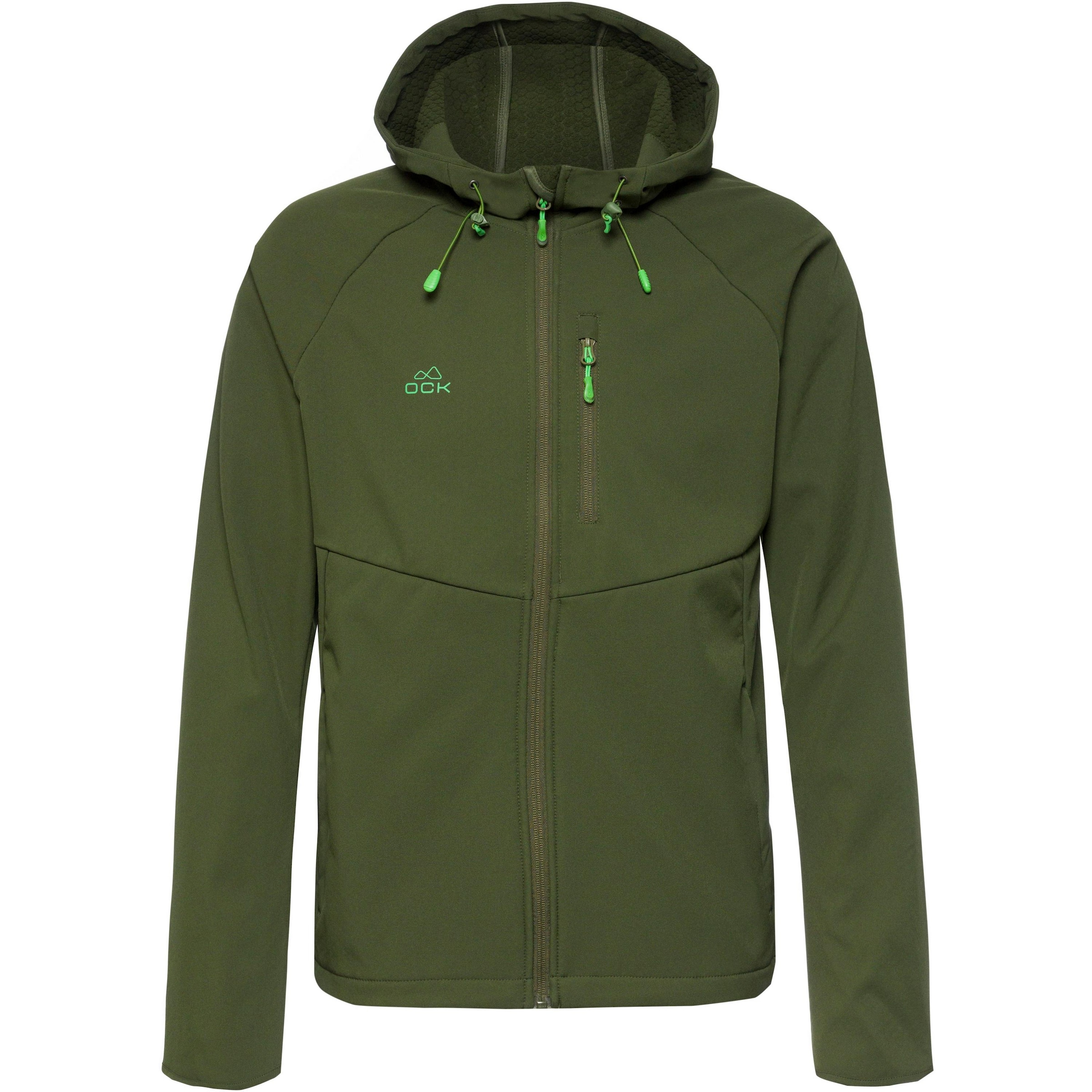 OCK Outdoor jacket in Green: front