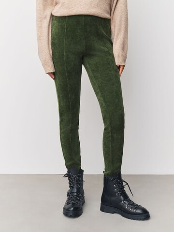 NextSkinny Tajice - zelena boja: prednji dio