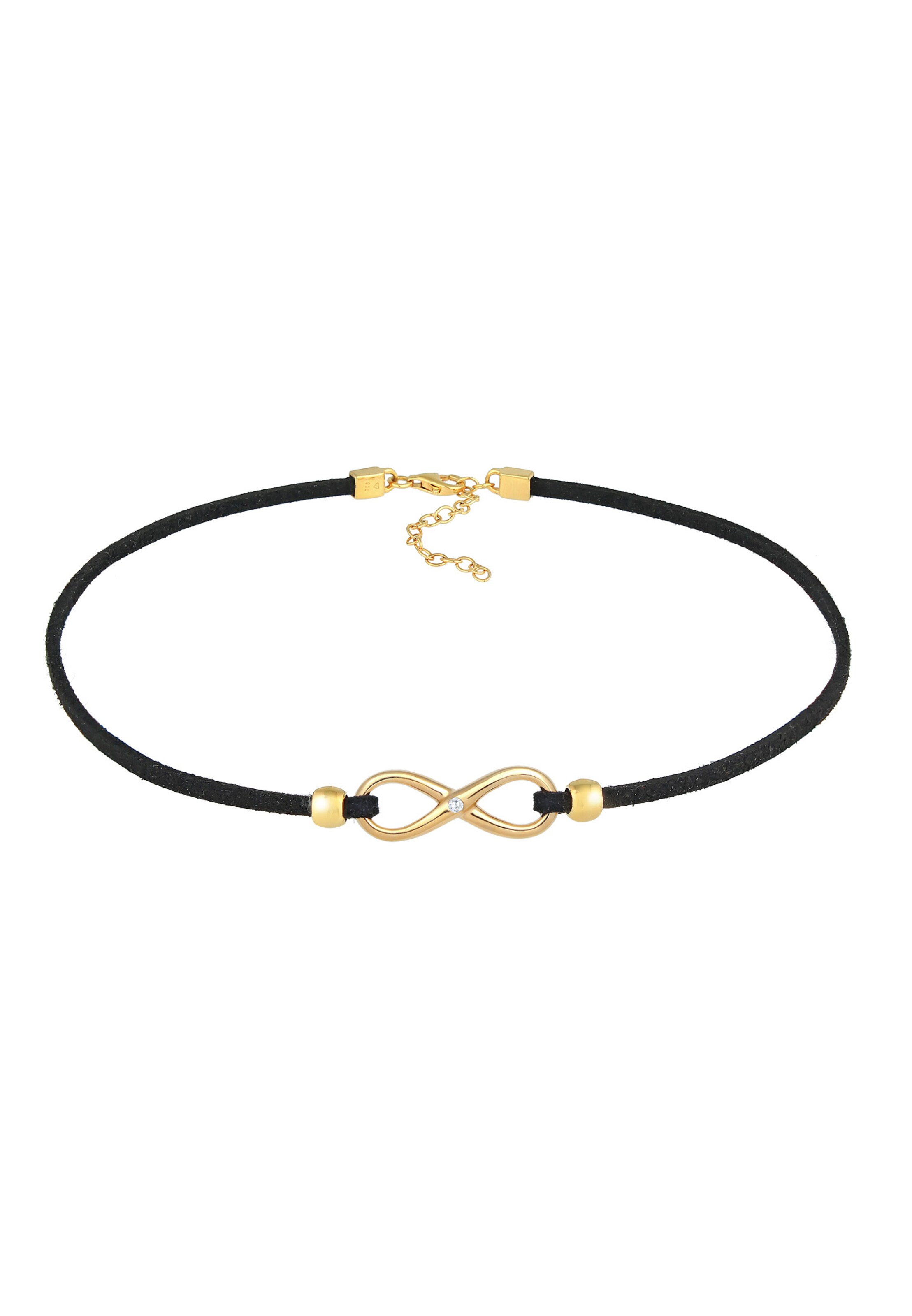 ELLI Necklace 'Infinity' in Gold: front