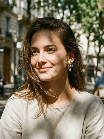 Nemomatheo Earrings 'After Rain – Verspielte Wolkenohrringe' in Mixed colors