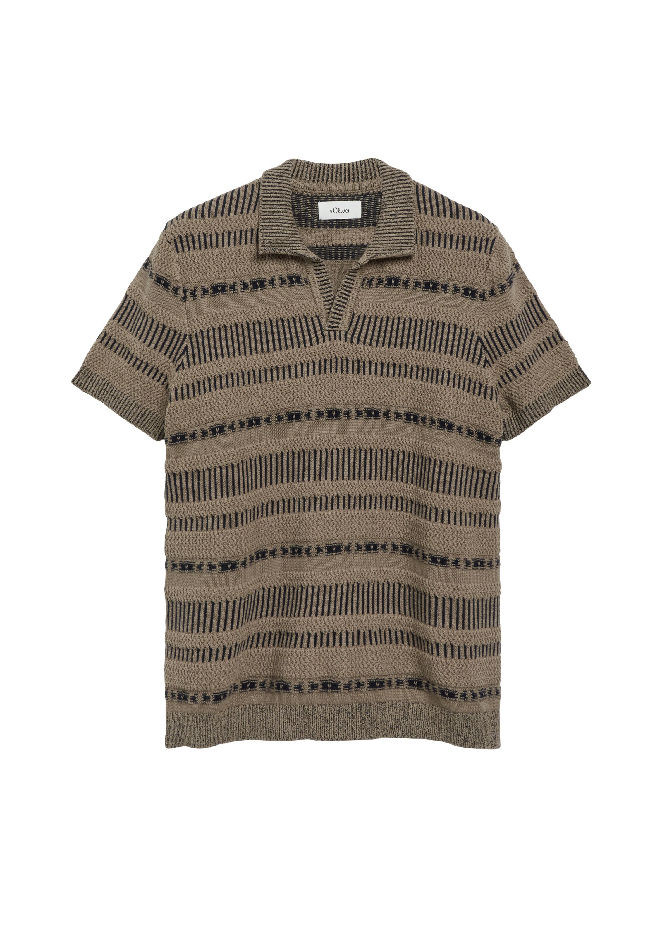 s.Oliver Sweater in Brown: front