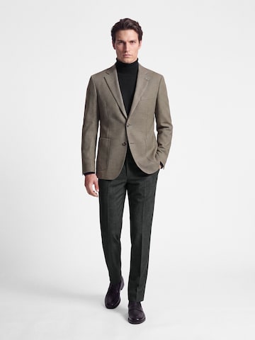 BENVENUTO Regular fit Business-colbert in Bruin