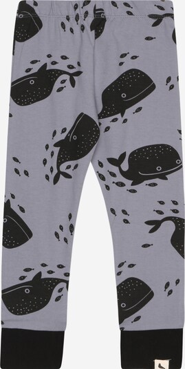 Turtledove London Leggings 'WHALES' in Smoke blue / Black, Item view